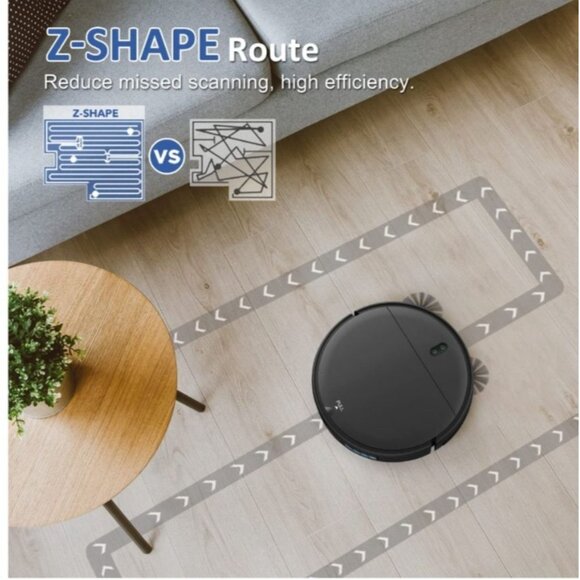Robot Vacuum and Mop, 2 in 1 Robotic Vacuum Cleaner App/Voice Vacuum - Picture 6 of 13